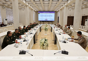 Egyptian Military Delegation Visits Belarus
